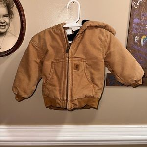 Carhartt 9M old baby. Traditional color and style.